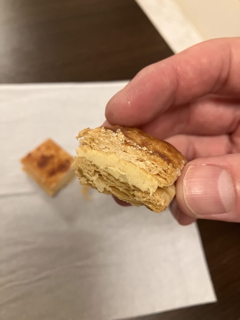 Photo of the product after being cut open