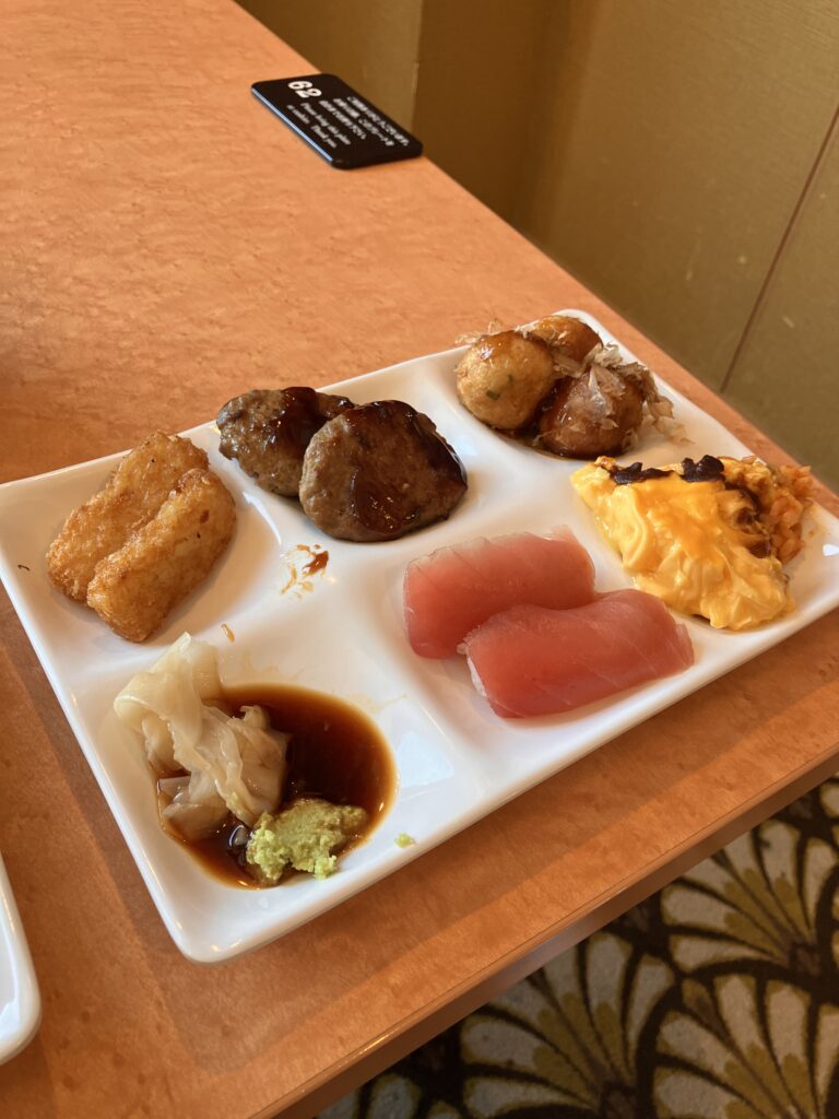 Sushi and 5 Other Dishes